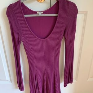 Urban Outfitters purple skater dress